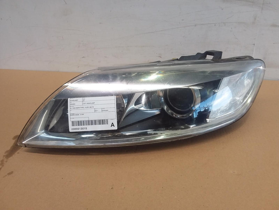 Audi, Q7, Left Headlamp