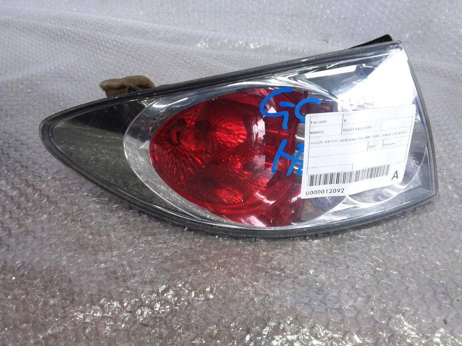 Mazda, 6, Right Taillight