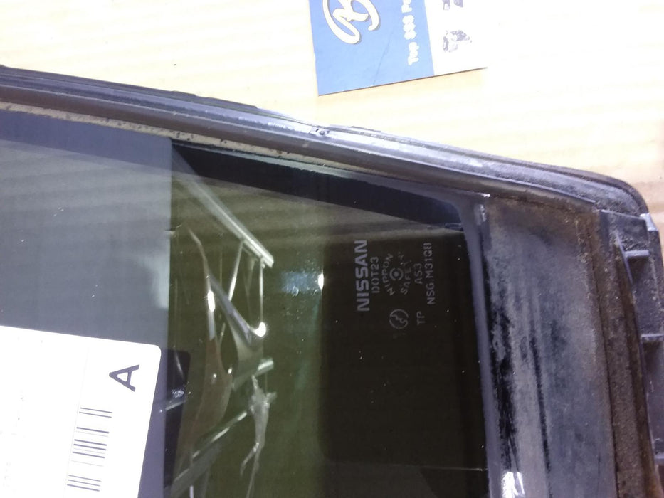 Nissan, Tiida, Left Rear Quarter Door Glass