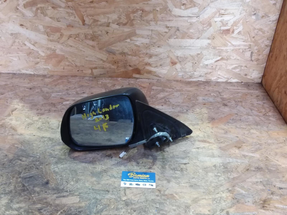 2010, Toyota, Kluger, Highlander, Left Door Mirror