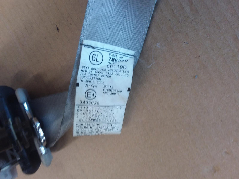 Toyota, Yaris, Seat Belt