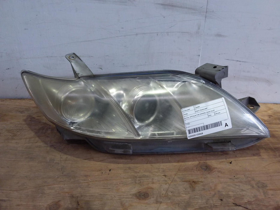 Toyota, Camry, Right Headlamp