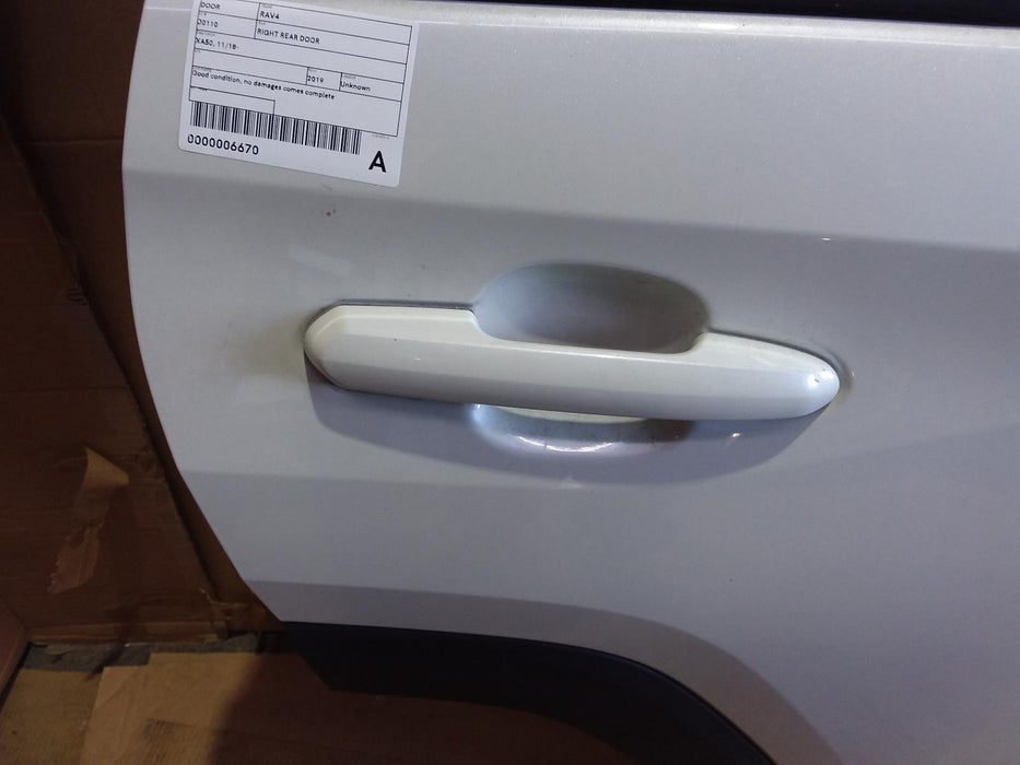 Toyota, RAV4, Right Rear Door