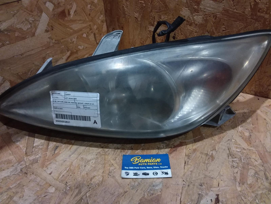 Toyota, Camry, Left Headlamp