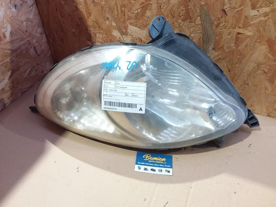 Toyota, Yaris, Vitz XP90, Right Headlamp