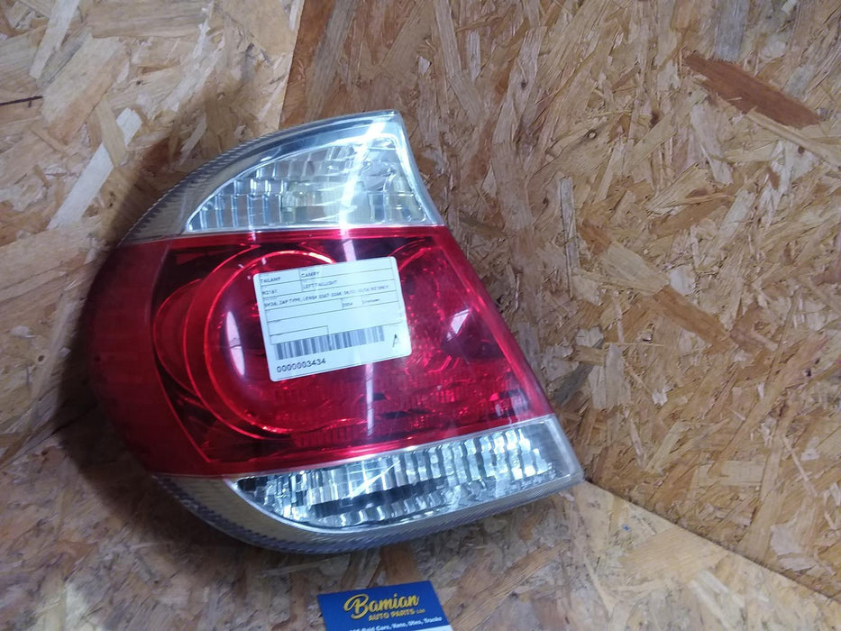 Toyota, Camry, Left Taillight