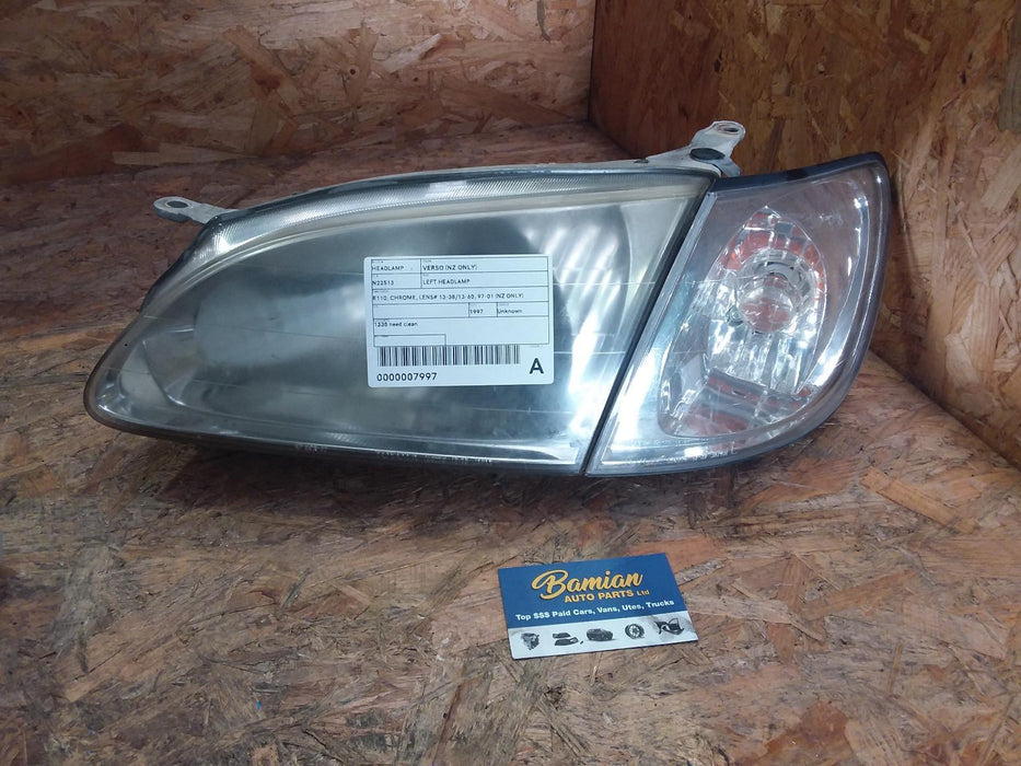 Toyota, Verso, Spacio, Left Headlamp