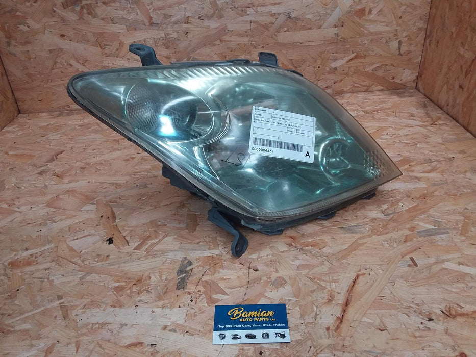 Toyota, Ist, Right Headlamp